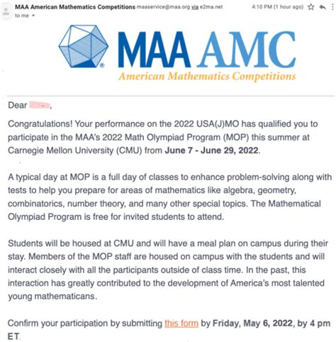 Jan 5, 2022 Of the 280 USA Math Olympiad national qualifiers, 4 are our students Luke C. . Mop qualifiers 2022